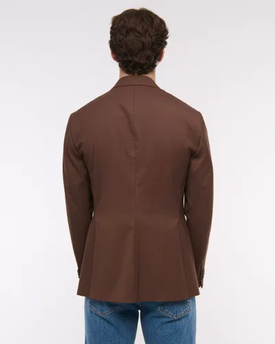 Abercrombie & Fitch The A&f Collins Slim Blazer In Brown