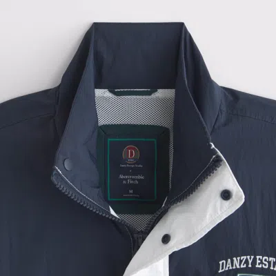 Abercrombie & Fitch Vol. 28 Danzy Track Jacket In Blue