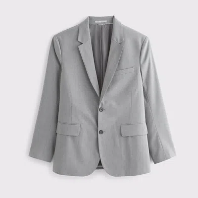 Abercrombie & Fitch The A&f Collins Classic Blazer In Gray