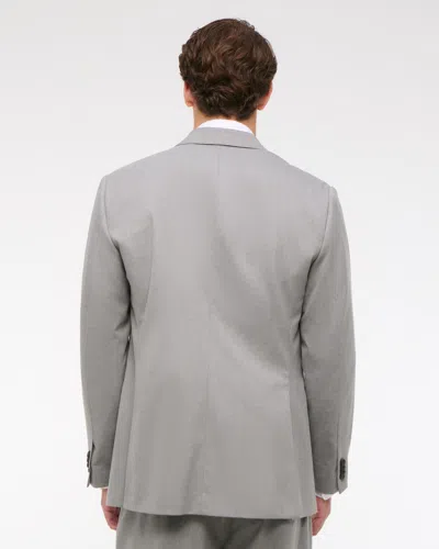 Abercrombie & Fitch The A&f Collins Classic Blazer In Gray