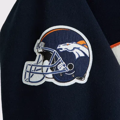 Abercrombie & Fitch Denver Broncos Varsity Bomber Jacket In Multi