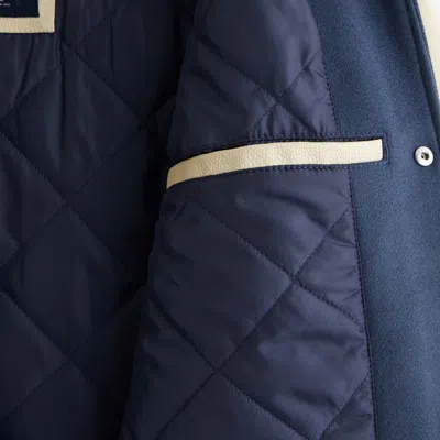 Abercrombie & Fitch Buffalo Bills Varsity Bomber Jacket In Multi