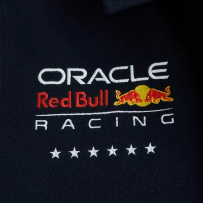 Abercrombie & Fitch Oracle Red Bull Racing Varsity Bomber Jacket In Multi