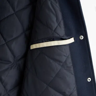 Abercrombie & Fitch Oracle Red Bull Racing Varsity Bomber Jacket In Multi