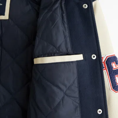 Abercrombie & Fitch New England Patriots Varsity Bomber Jacket