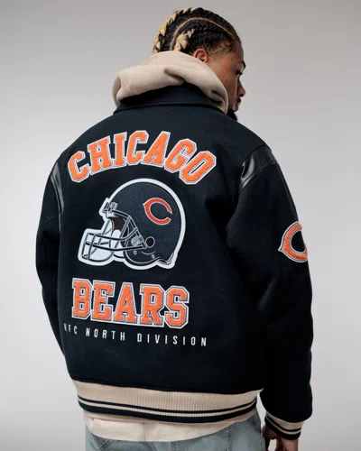 Abercrombie & Fitch Chicago Bears Varsity Bomber Jacket