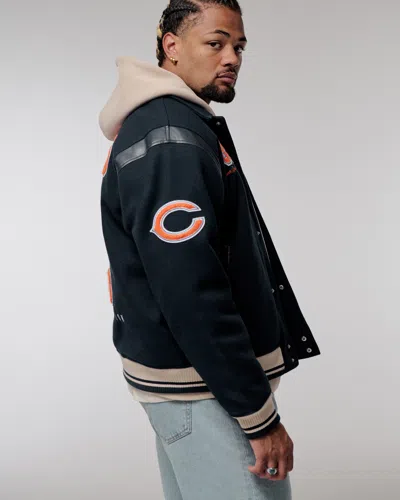 Abercrombie & Fitch Chicago Bears Varsity Bomber Jacket