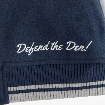 Abercrombie & Fitch Detroit Lions Varsity Bomber Jacket