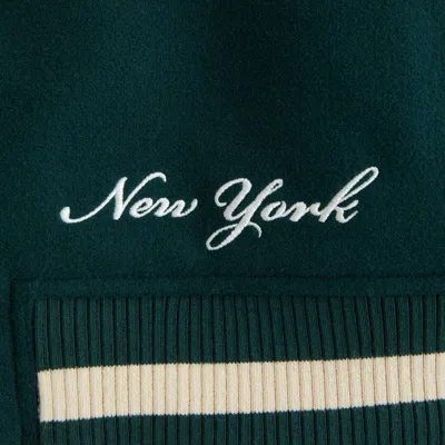 Abercrombie & Fitch New York Jets Varsity Bomber Jacket