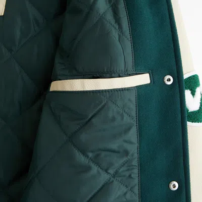 Abercrombie & Fitch New York Jets Varsity Bomber Jacket