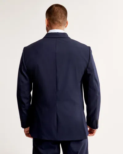 Abercrombie & Fitch The A&f Collins Classic Blazer In Blue