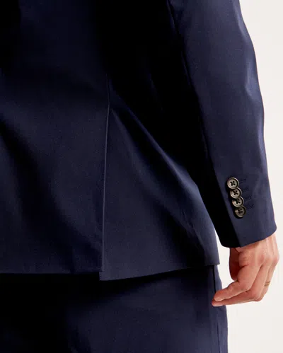 Abercrombie & Fitch The A&f Collins Classic Blazer In Blue