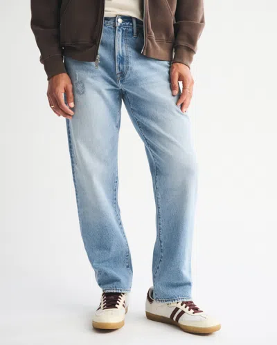 Abercrombie & Fitch Loose Jean In Brown