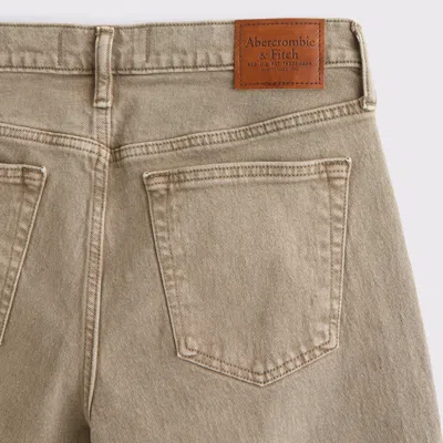 Abercrombie & Fitch 90s Straight Jean In Neutral
