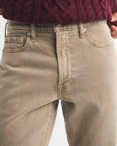 Abercrombie & Fitch 90s Straight Jean In Neutral