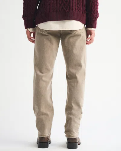 Abercrombie & Fitch 90s Straight Jean In Neutral