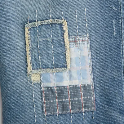 Abercrombie & Fitch Baggy Jean In Blue