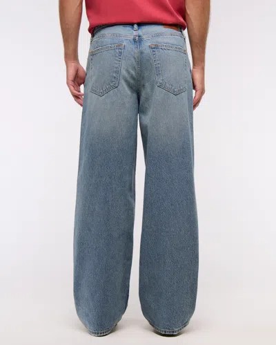 Abercrombie & Fitch Ultra Baggy Jean In Blue