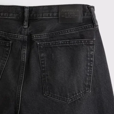 Abercrombie & Fitch Baggy Jean In Black