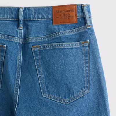 Abercrombie & Fitch 90s Straight Jean In Blue