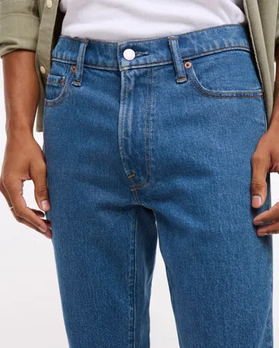Abercrombie & Fitch 90s Straight Jean In Blue