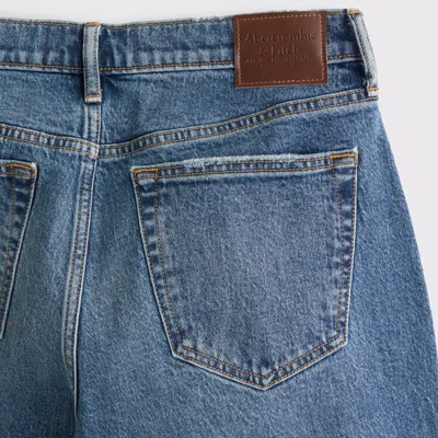 Abercrombie & Fitch 90s Straight Jean In Blue