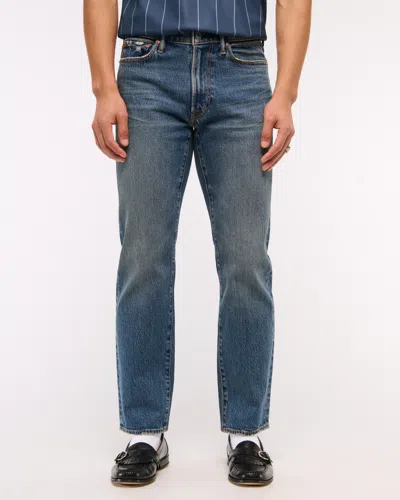 Abercrombie & Fitch 90s Straight Jean In Blue