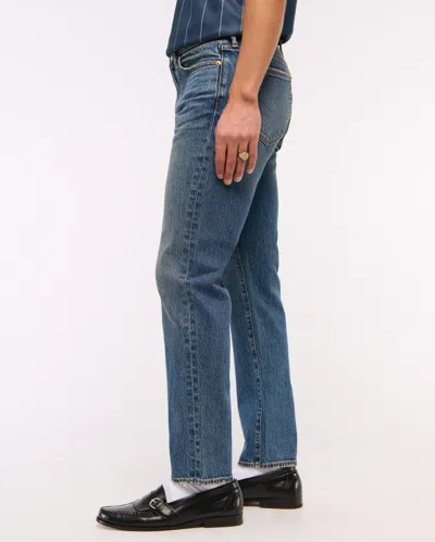 Abercrombie & Fitch 90s Straight Jean In Blue