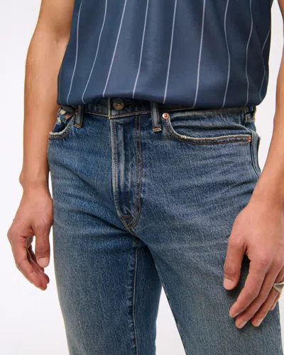 Abercrombie & Fitch 90s Straight Jean In Blue