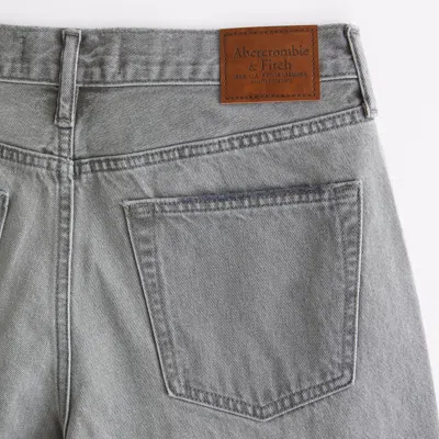 Abercrombie & Fitch Ultra Baggy Jean In Black