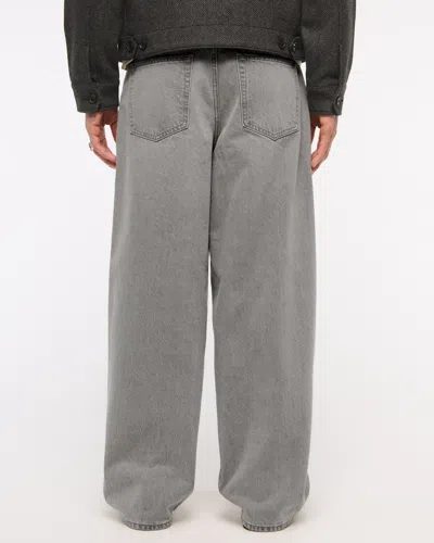 Abercrombie & Fitch Ultra Baggy Jean In Black