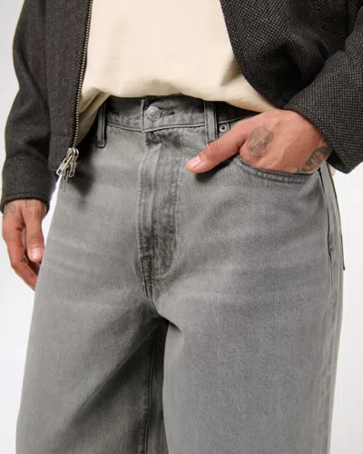 Abercrombie & Fitch Ultra Baggy Jean In Black