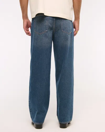Abercrombie & Fitch Ultra Baggy Jean In Blue