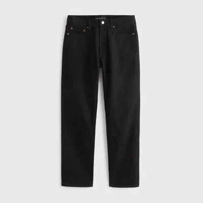 Abercrombie & Fitch 90s Straight Jean In Black