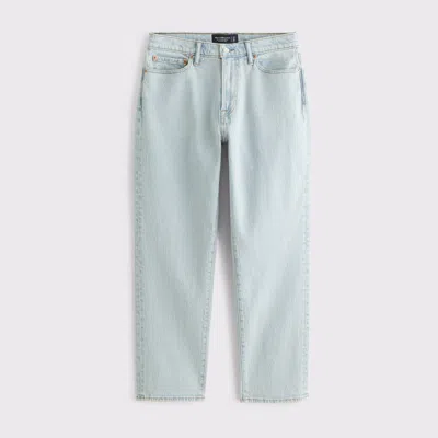 Abercrombie & Fitch Athletic Loose Jean In Blue