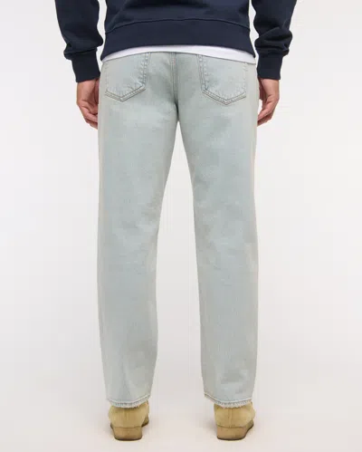 Abercrombie & Fitch Athletic Loose Jean In Blue