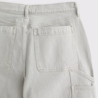 Abercrombie & Fitch Athletic Baggy Jean In Gray