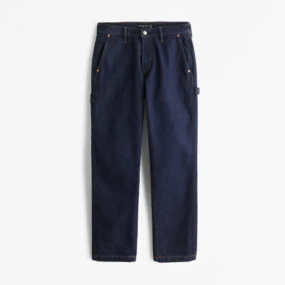 Abercrombie & Fitch Loose Jean In Blue