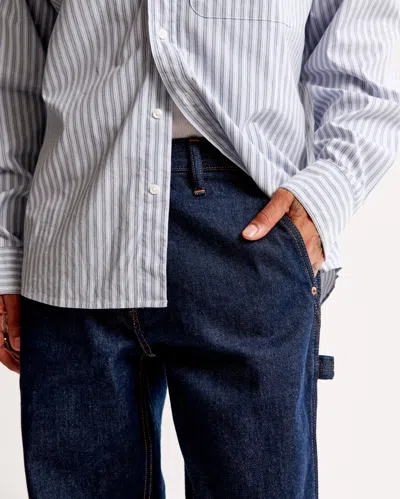 Abercrombie & Fitch Loose Jean In Blue