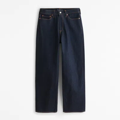 Abercrombie & Fitch Baggy Jean In Blue