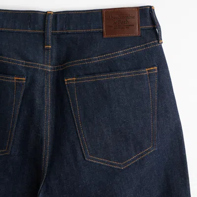 Abercrombie & Fitch Baggy Jean In Blue