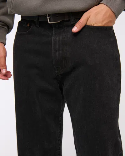 Abercrombie & Fitch Athletic Baggy Jean In Brown