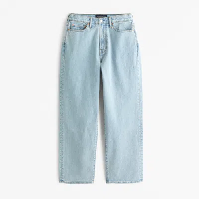 Abercrombie & Fitch Athletic Baggy Jean In Neutral