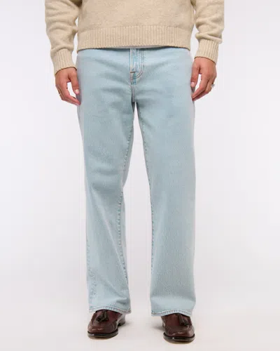 Abercrombie & Fitch Athletic Baggy Jean In Neutral