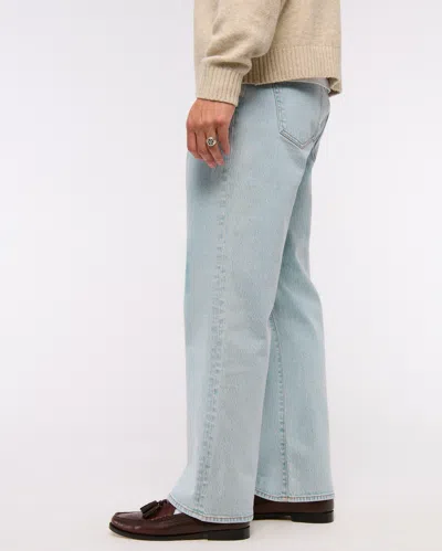 Abercrombie & Fitch Athletic Baggy Jean In Neutral