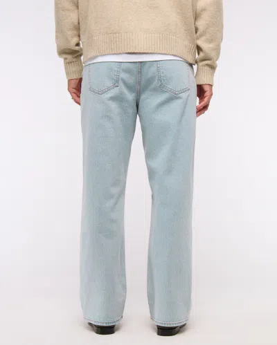 Abercrombie & Fitch Athletic Baggy Jean In Neutral