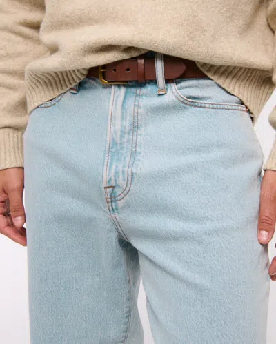 Abercrombie & Fitch Athletic Baggy Jean In Neutral