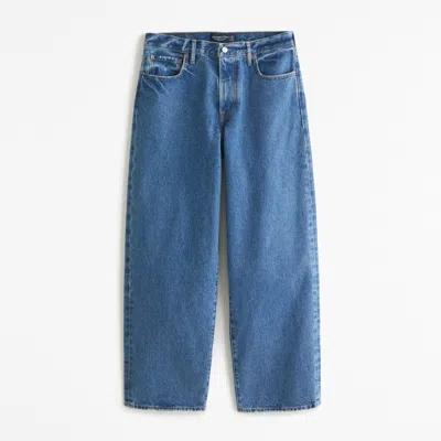 Abercrombie & Fitch Ultra Baggy Jean In Blue