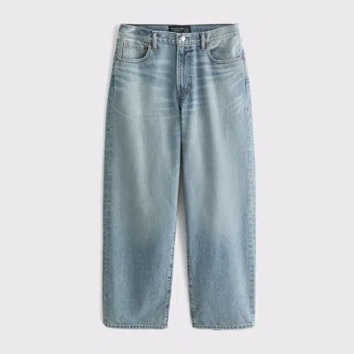 Abercrombie & Fitch Ultra Baggy Jean In Blue