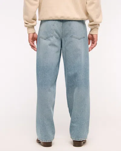 Abercrombie & Fitch Ultra Baggy Jean In Blue